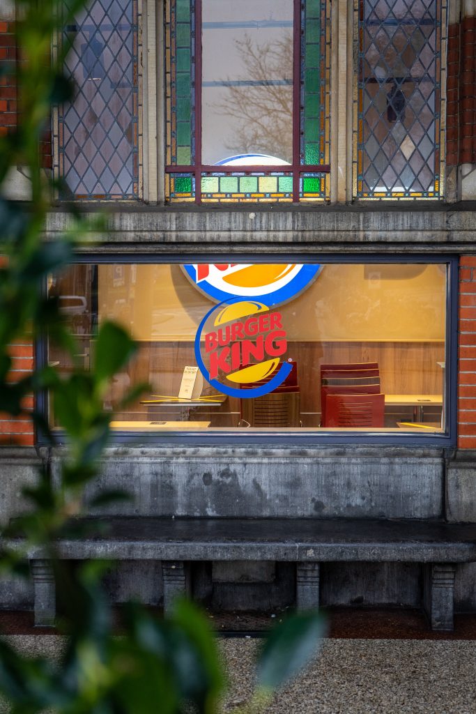 Burger King Logo from Street